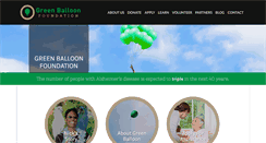 Desktop Screenshot of greenballoon.org