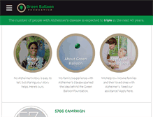 Tablet Screenshot of greenballoon.org